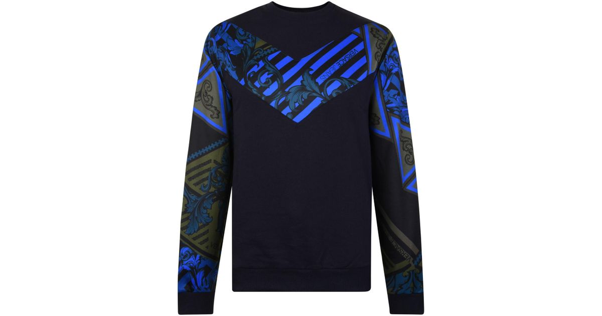 versace jeans baroque sweatshirt
