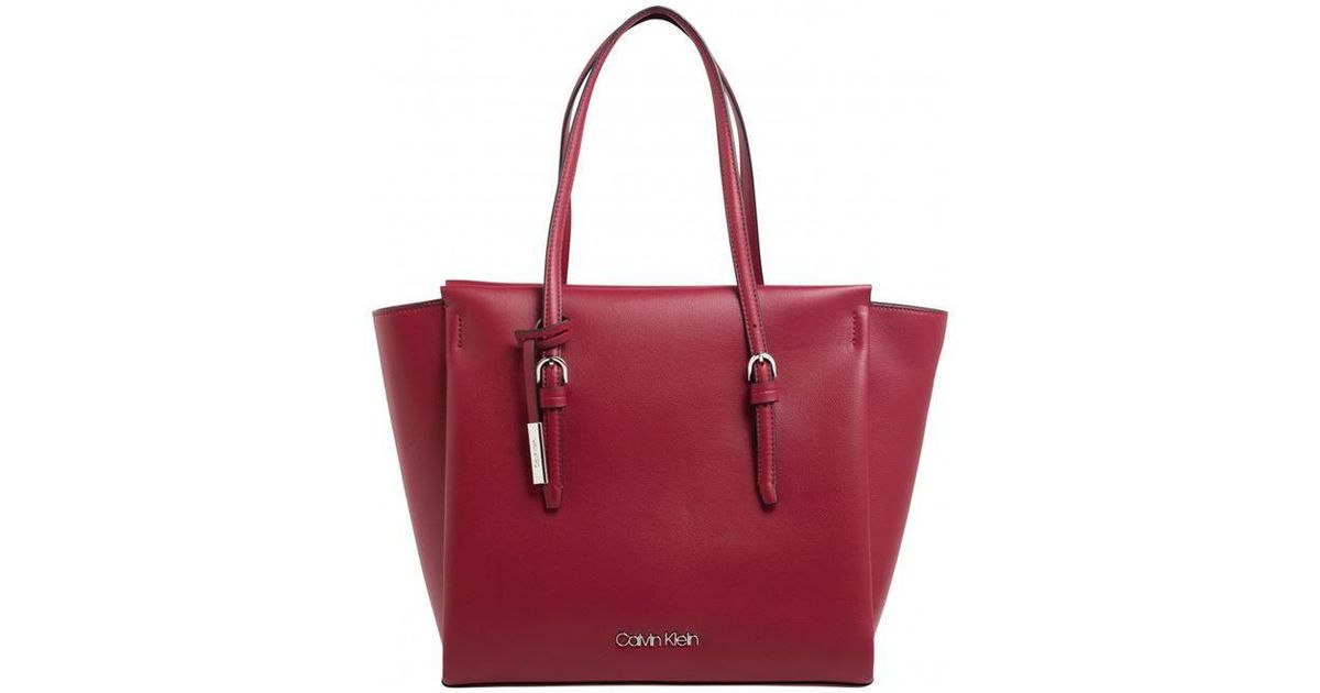 calvin klein large shopper tote bag