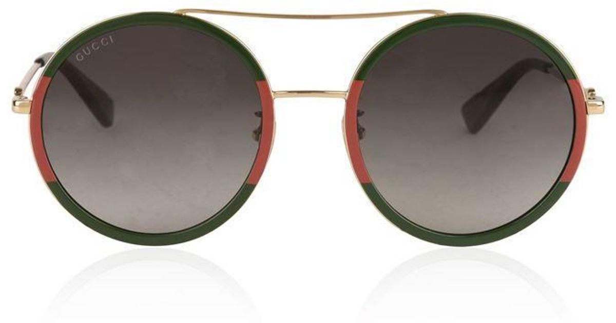 Gucci Velvet Gg0061s Bee Sunglasses - Lyst