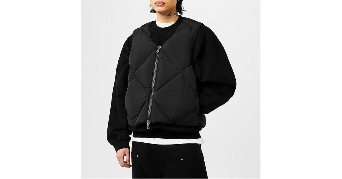 Cole Buxton Down Quilted Vest in Blue for Men | Lyst UK