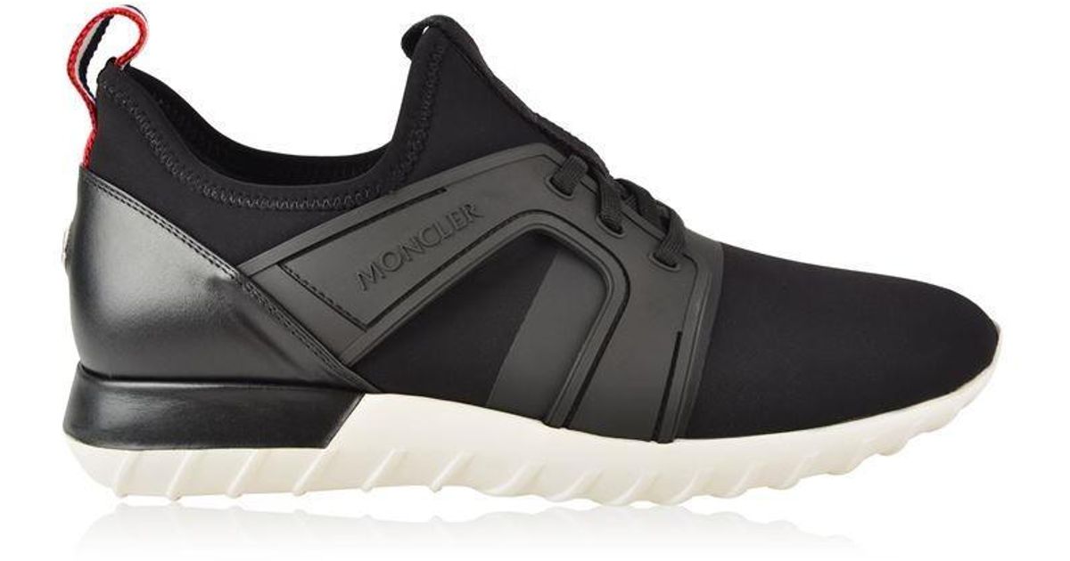 moncler neoprene emilien low top trainers