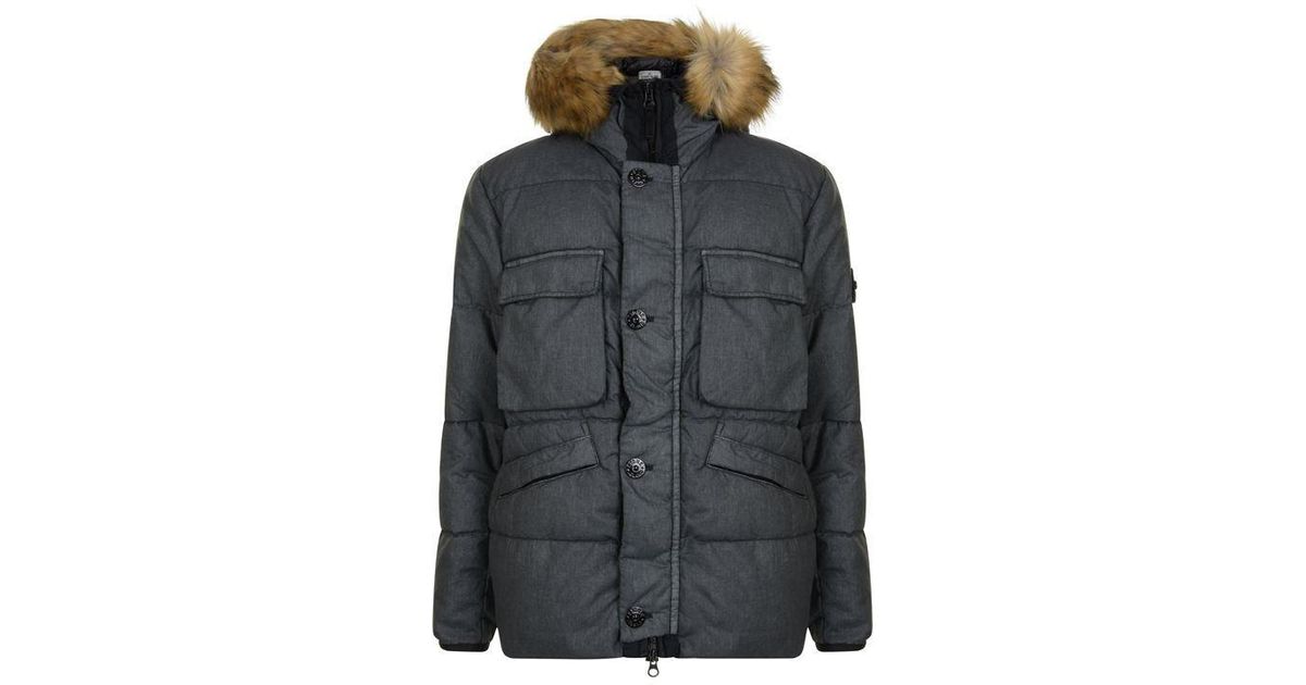 stone island jacket bubble