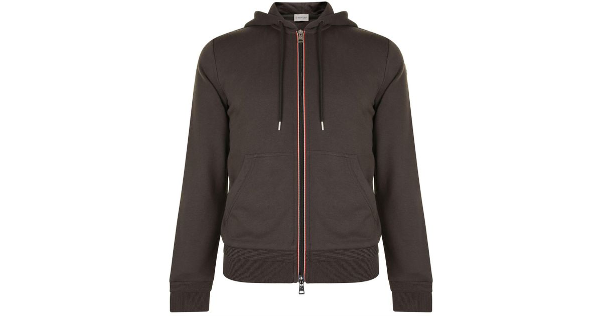 moncler tri trim hooded sweatshirt