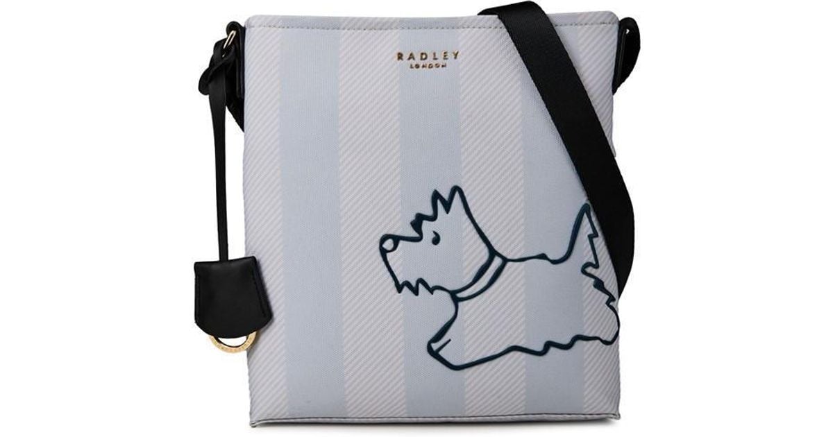 Radley Palace Gardens Zip Top Crossbody Bag in White Lyst UK