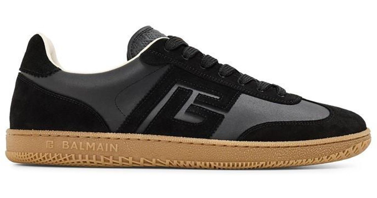 Sn64 Balmain Swan Sneaker Sn64 in Black for Men | Lyst UK