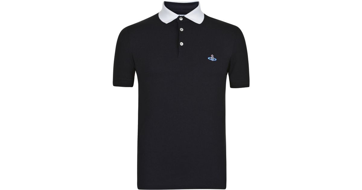 black vivienne westwood polo