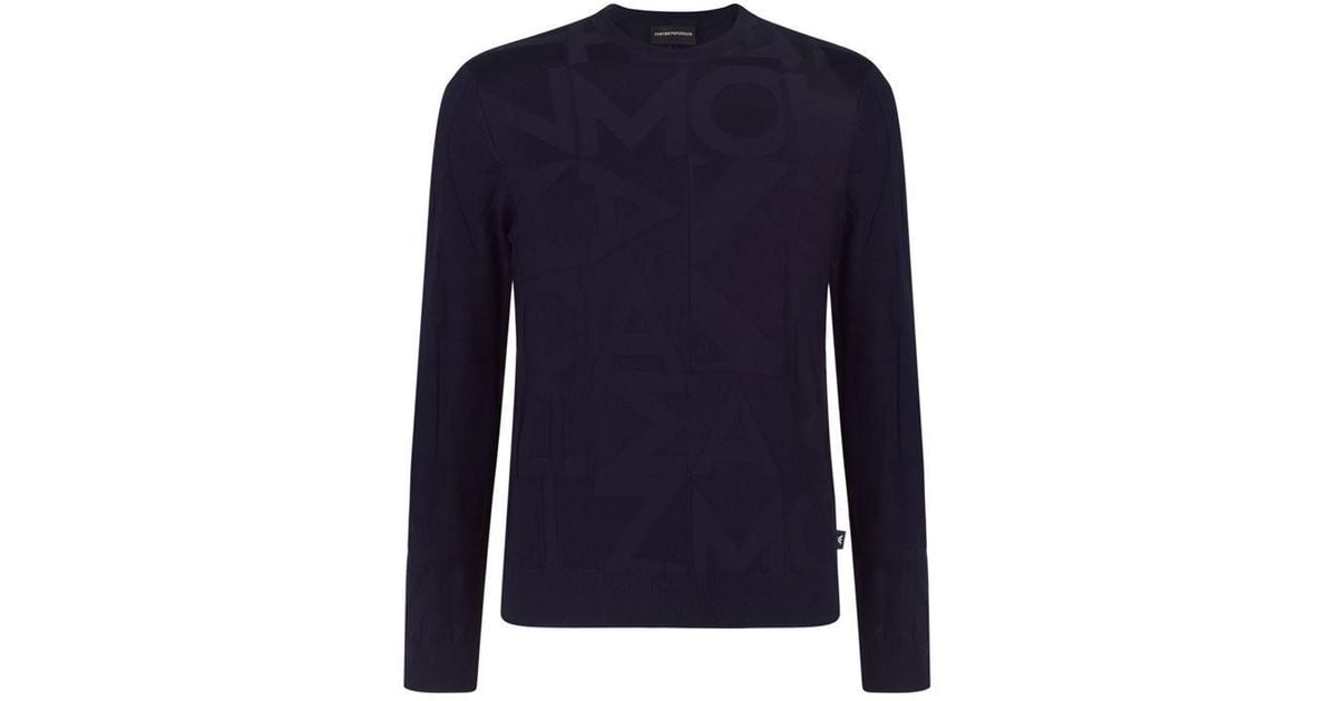 armani eagle jumper