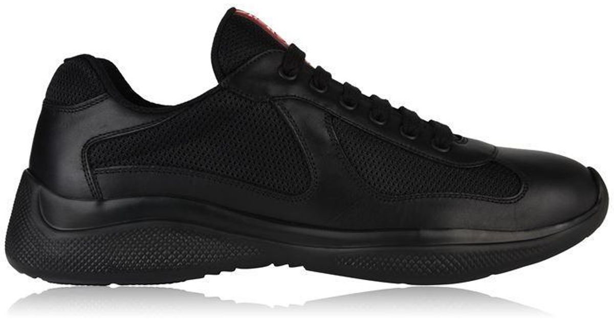 prada america mesh trainers