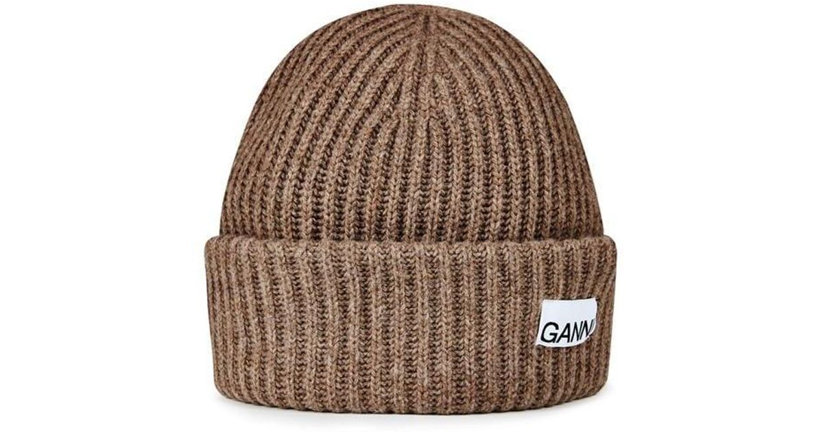 GANNI Rib Beanie 