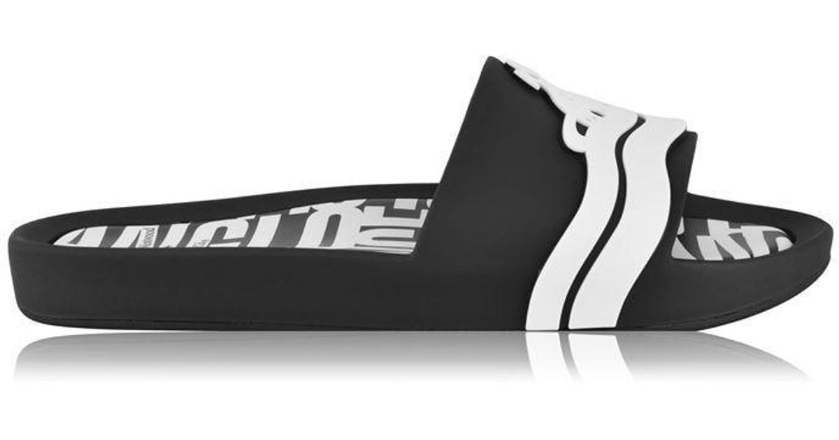 vivienne westwood black sliders