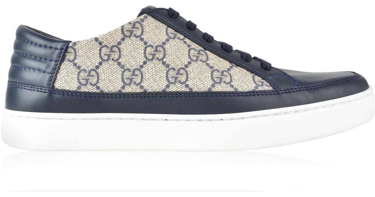 gucci common low gg trainers