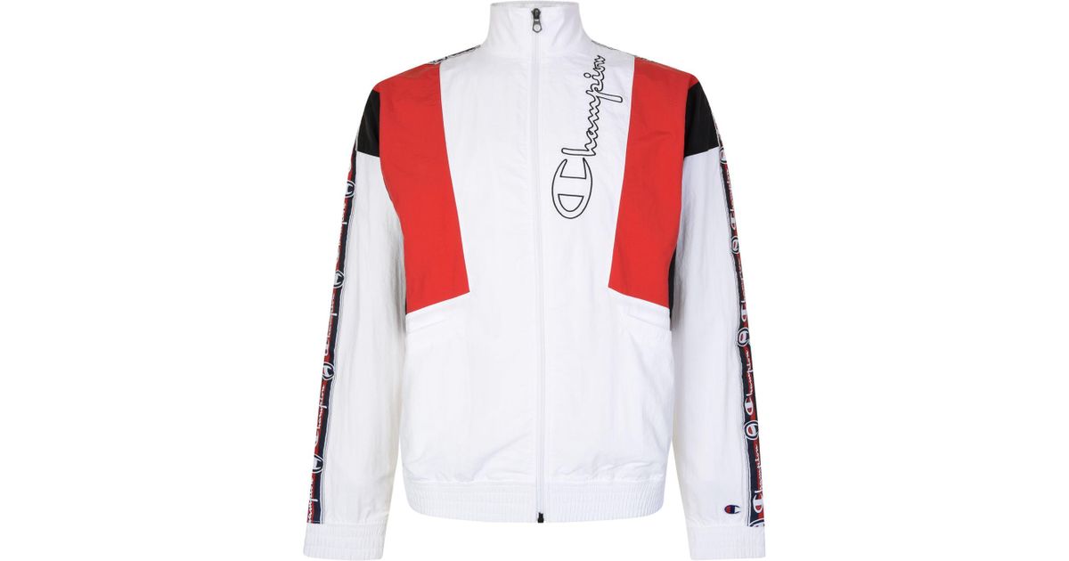champion panel track jacket