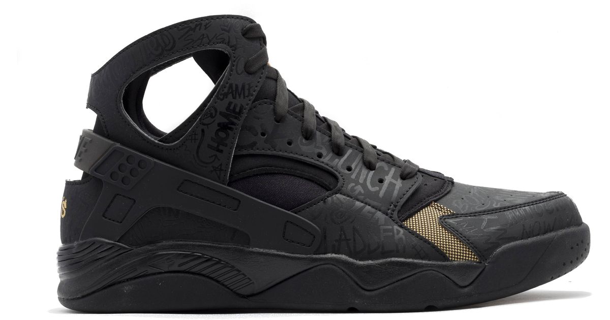 nike air flight huarache black