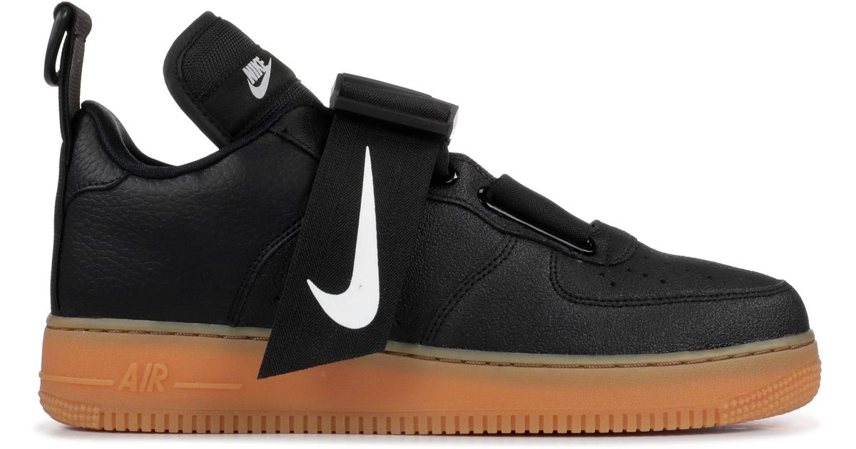 nike air force low utility black