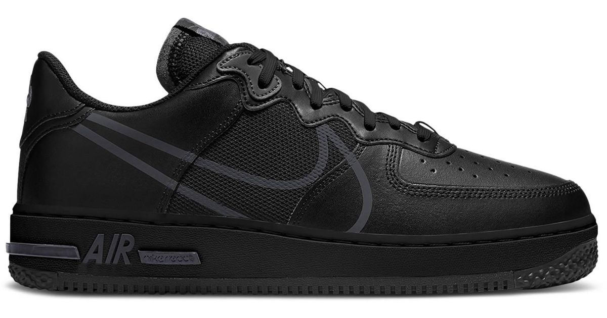 air force 1 black react