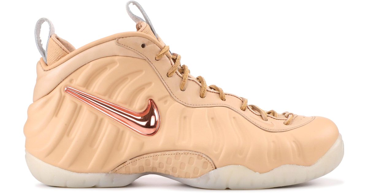 nike foamposite tan