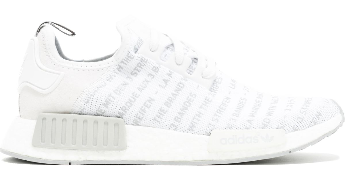 nmd r1 three stripes white