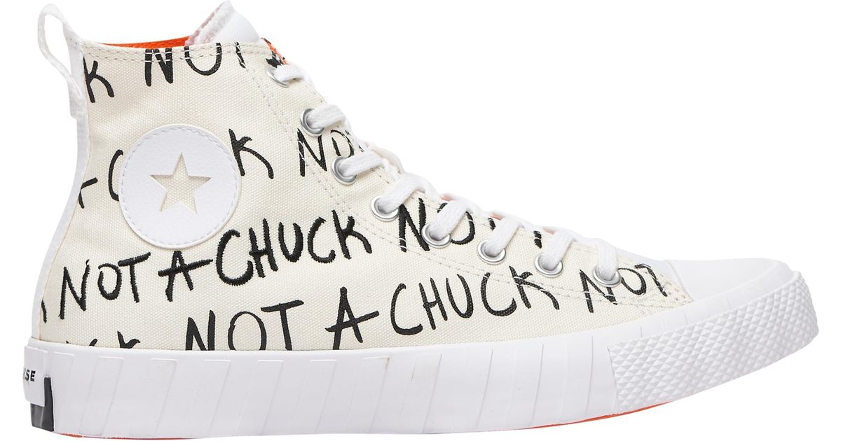 Converse Canvas Unt1tl3d High Top Basketball Shoes in White for Men