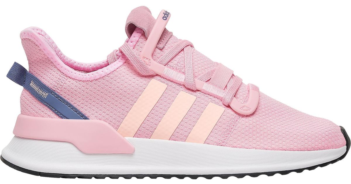 adidas originals u path run trainers in black and pink