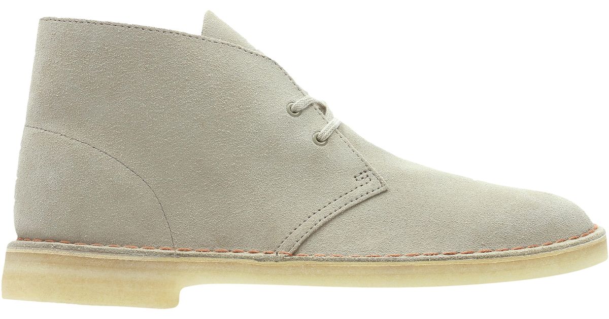 clarks sand suede