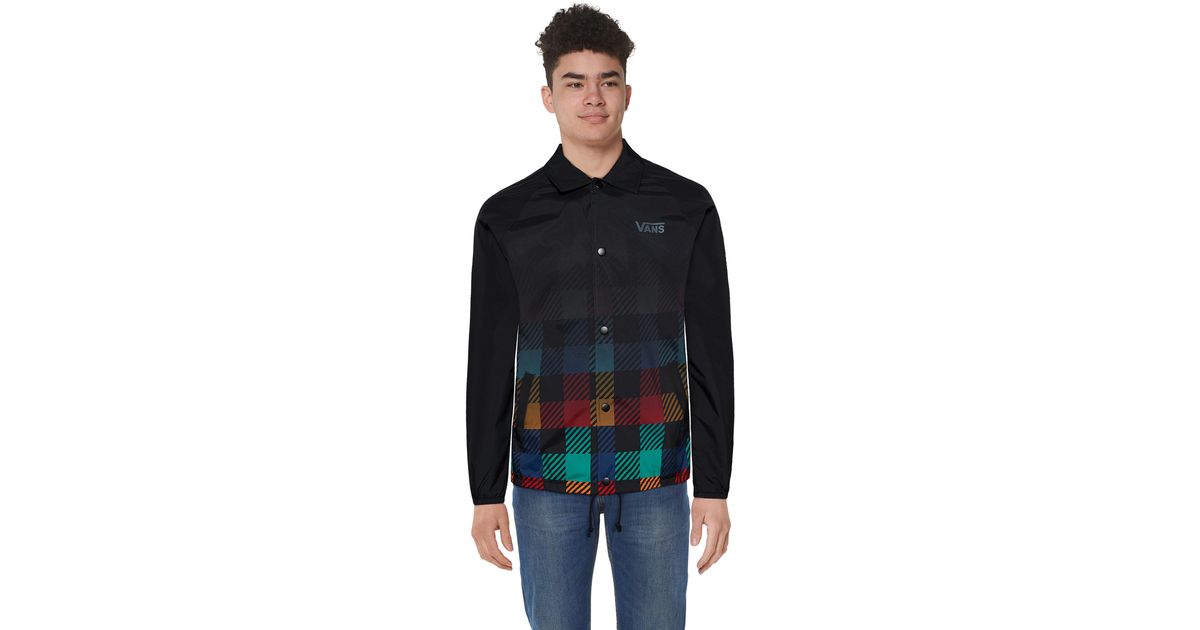 vans plaid's not dead torrey jacket