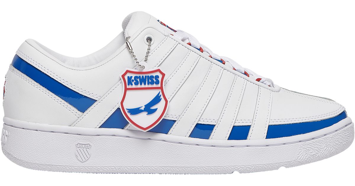 k swiss red white blue