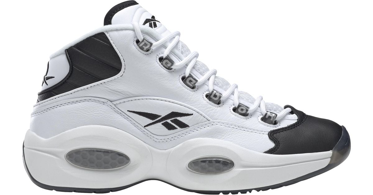 men's reebok question mid basketball shoes