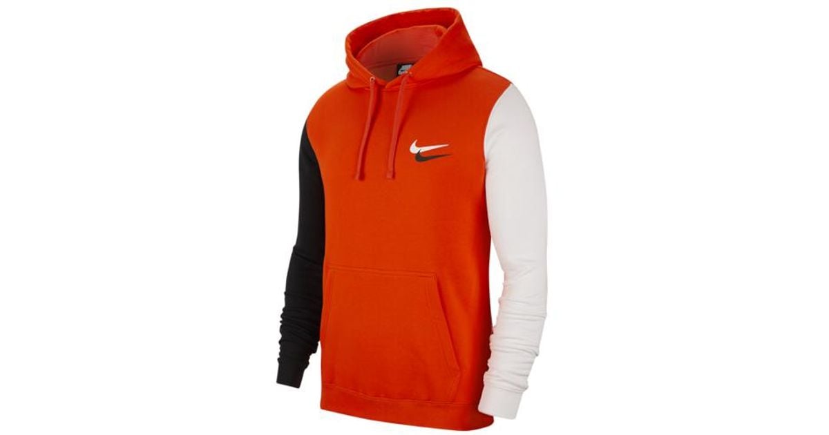 Nike Cotton City Brights Pullover Hoodie in Orange for Men - Lyst