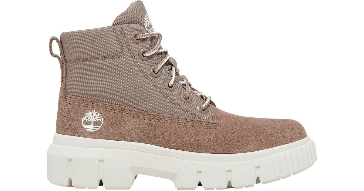 timberland greyfield boots white