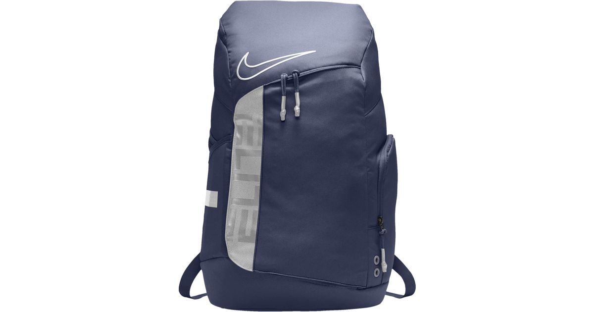 navy nike elite backpack