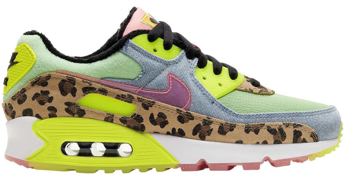 lime green nike air max 90