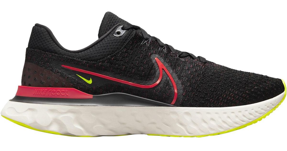 Nike Rubber React Infinity Run Fk 3 - Running Shoes in Black for Men | Lyst