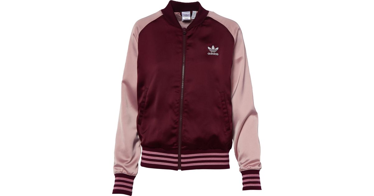 Sudán A gran escala Oceanía adidas Originals Ballista Satin Bomber Jacket Track Top in Purple - Lyst Sudán A gran escala Oceanía adidas Originals Ballista Satin Bomber Jacket Track Top in Purple - Lyst