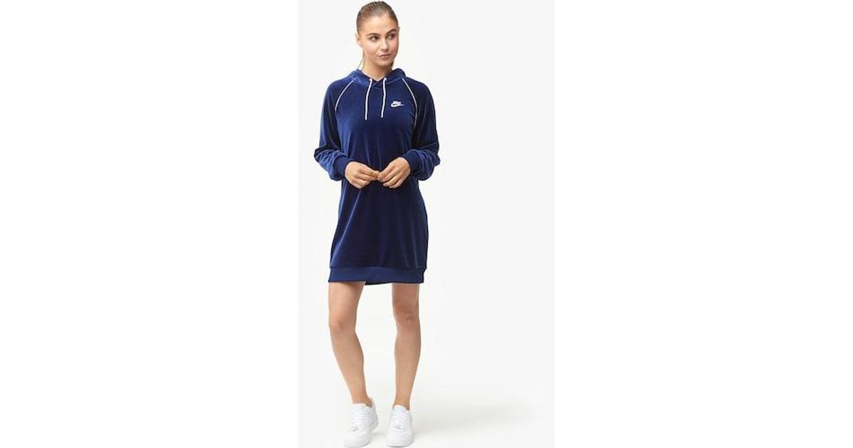 nike velour dress