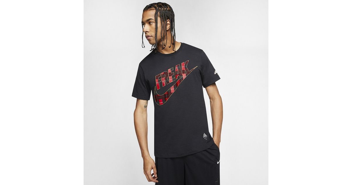 nike freak shirt red