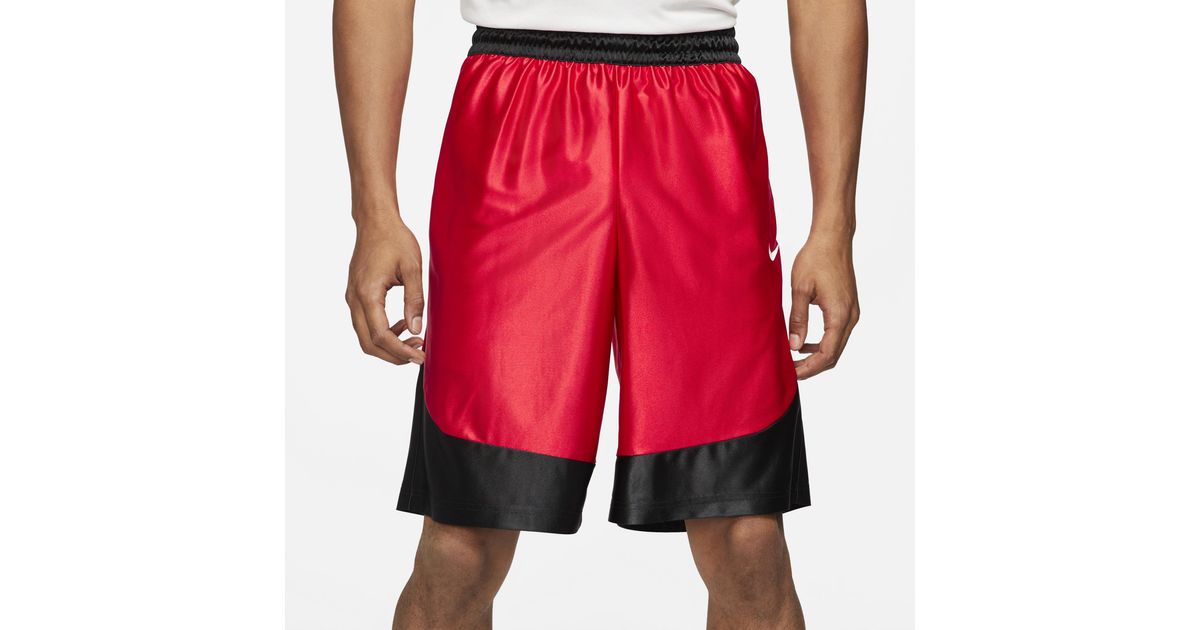 Nike Synthetic Durasheen 10shorts in University Red/Black/White 
