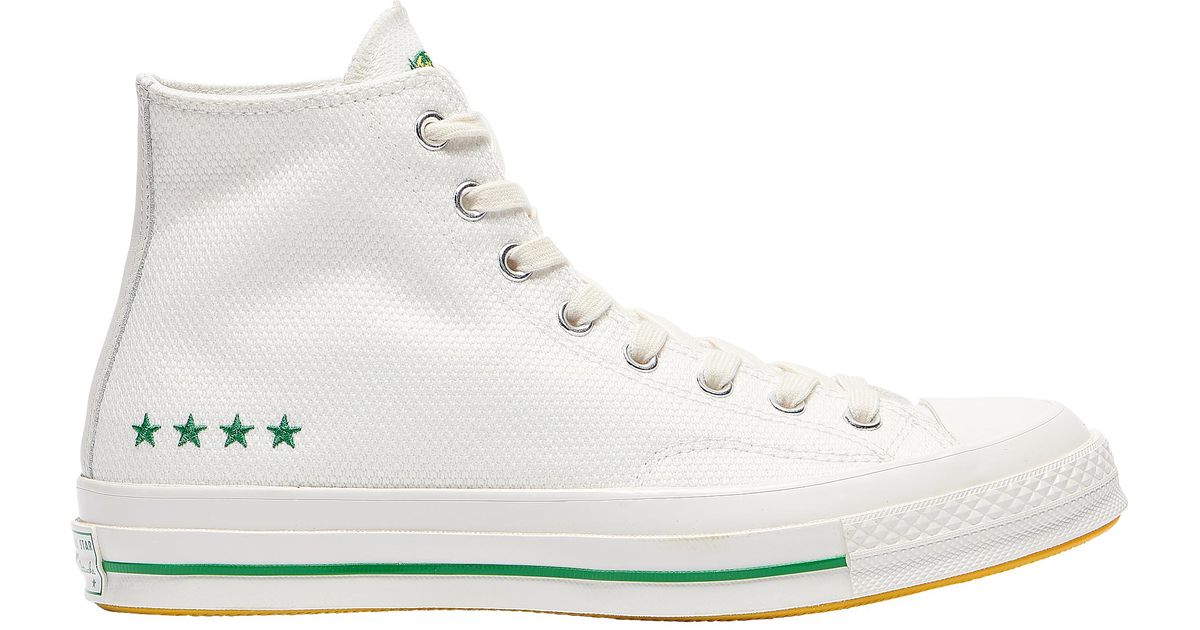 converse chuck 70 crispus attucks hi erkek beyaz sneaker