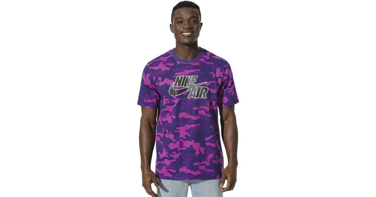 Nike Cotton Jewel Foam T-shirt in Purple for Men | Lyst