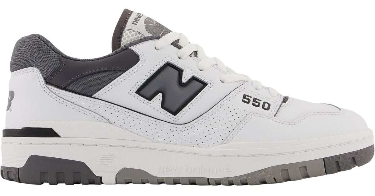 New Balance Leather 550 Basketball Shoes for Men Lyst