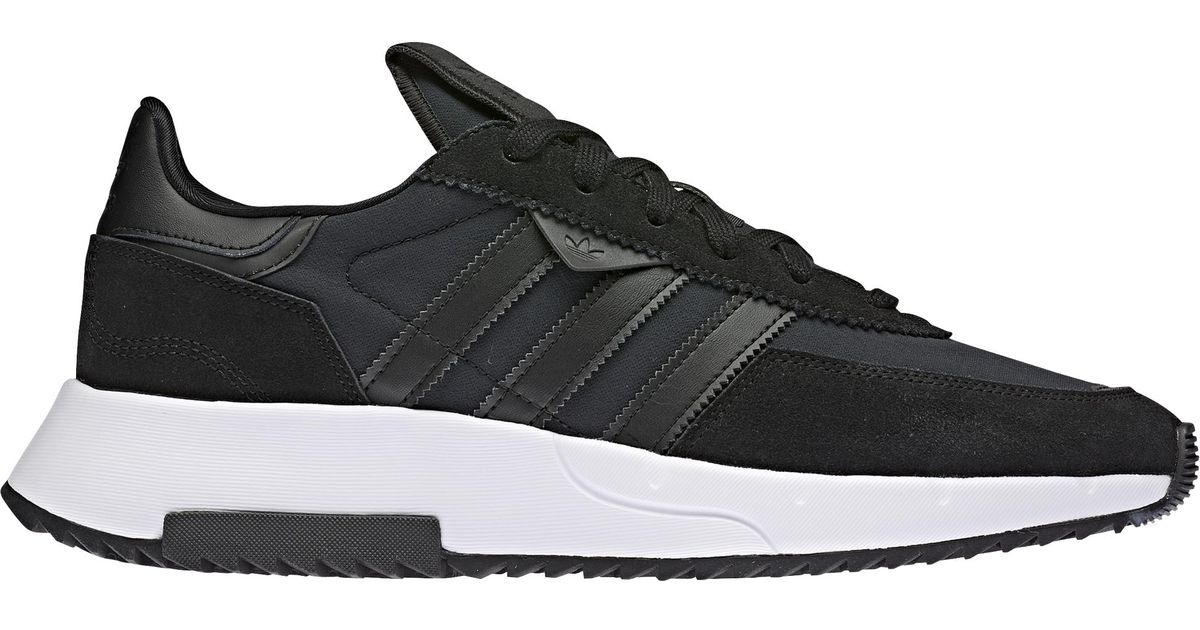 adidas Suede Retropy F2 - Shoes in Black/White (Black) for Men | Lyst