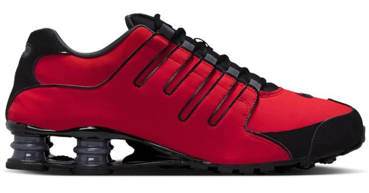Nike Shox Sneakers in Red for Men | Lyst UK