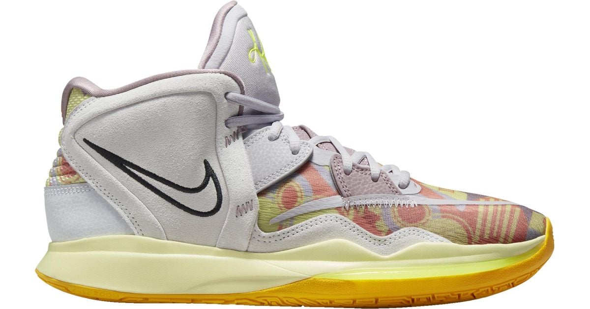 Nike Kyrie Infinity Basketball Shoes in Purple/Gold (Metallic) for