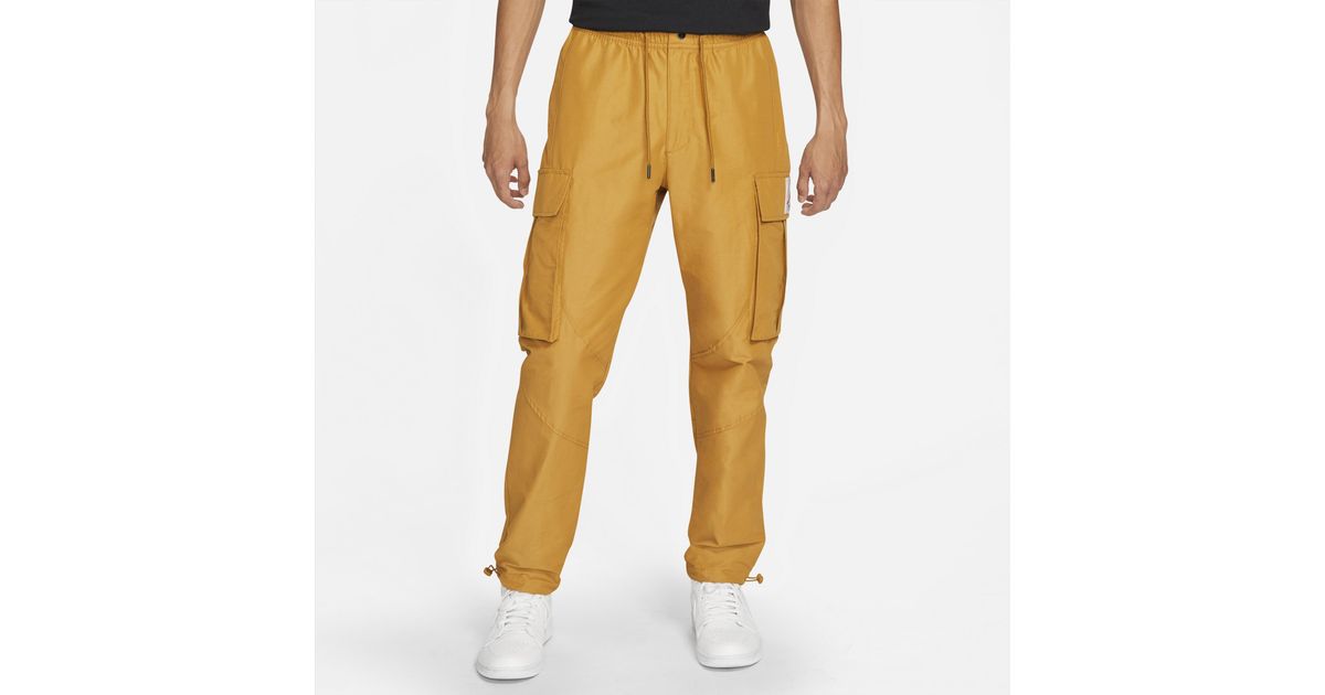 Nike Cotton Flight Cargo Pants in Brown/Brown (Brown) for Men Lyst