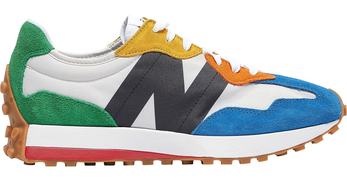 new balance 327 captain blue with summer fog