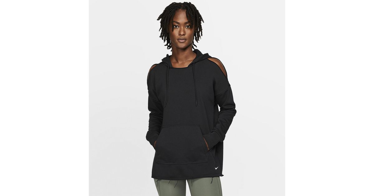 nike cold shoulder sweatshirt