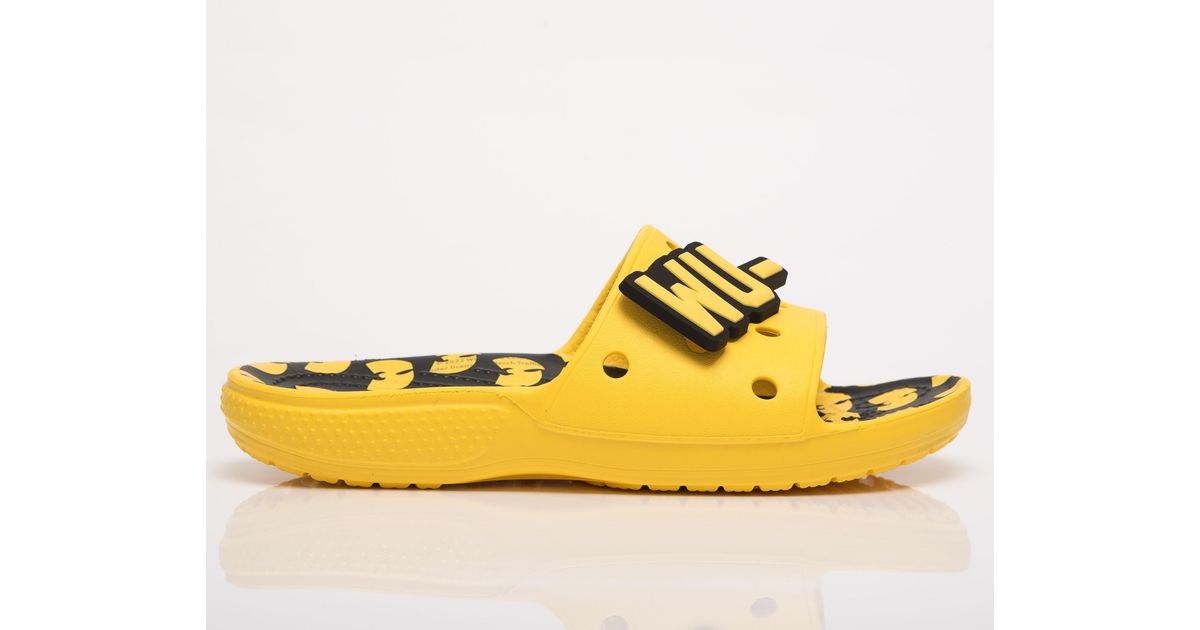 Crocsâ¢ X Wu-tang Clan Classic Slide in Yellow for Men | Lyst