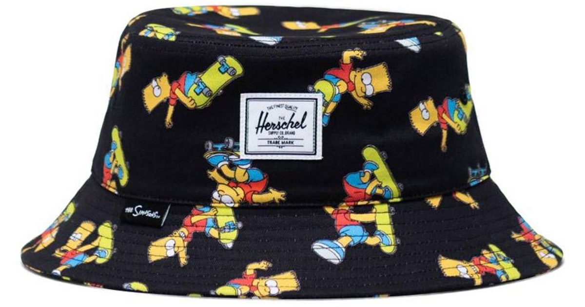 Herschel Supply Co. Herschel X The Simpsons Bart Norman Bucket Cap in