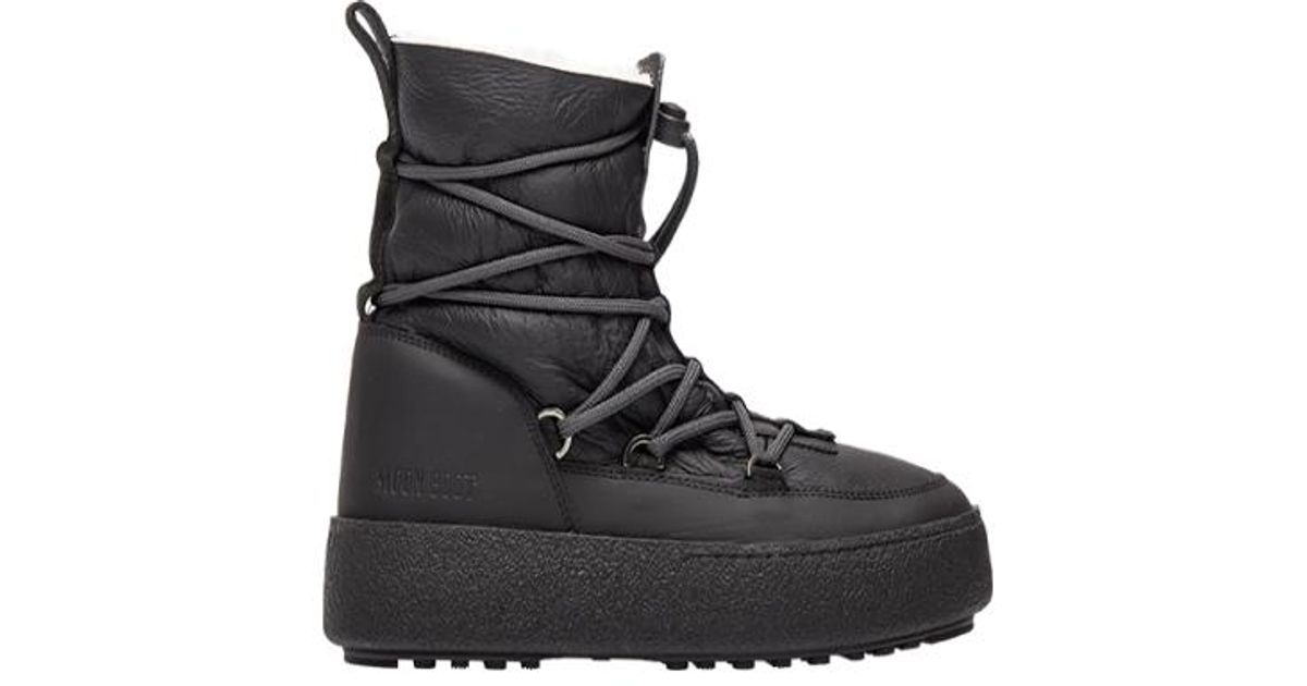 slip on shearling boots