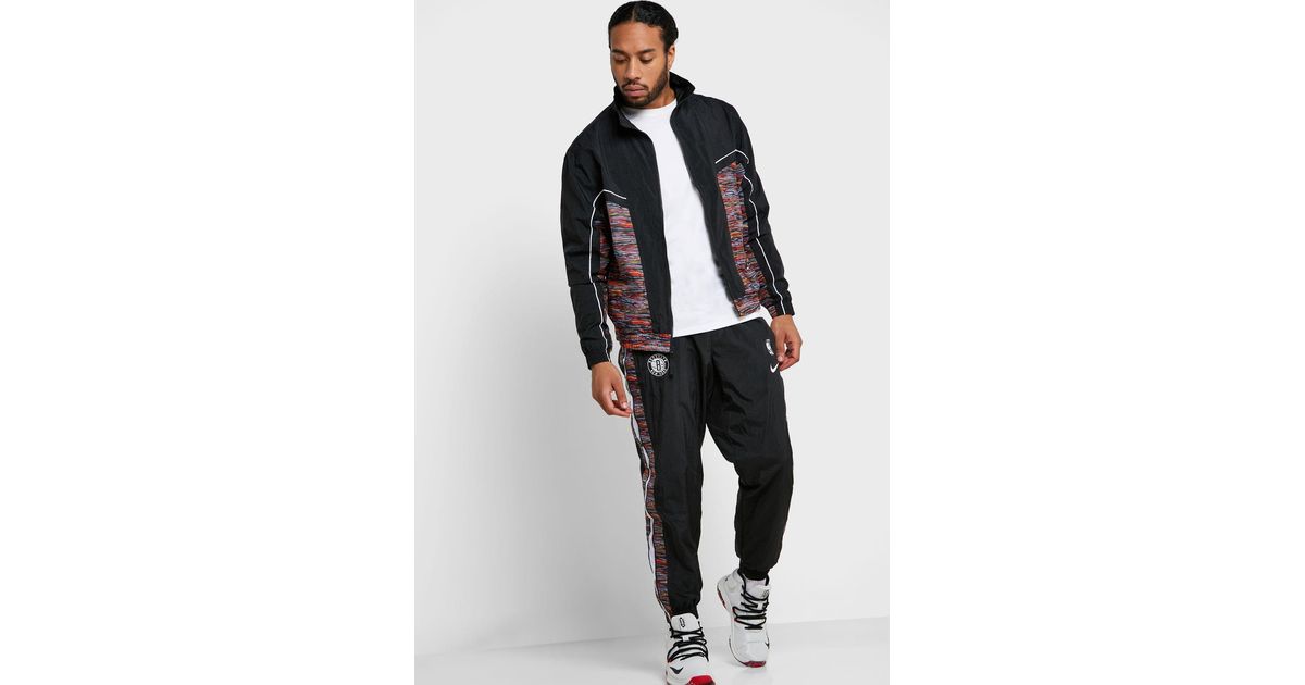 nike brooklyn nets tracksuit