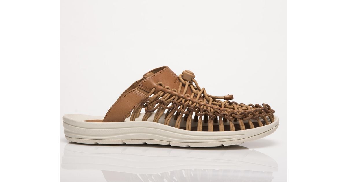 uneek premium leather slide